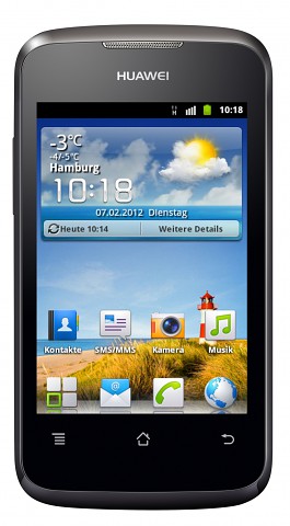 Smartphone Huawei Ascend Y200 mit Android 2.3